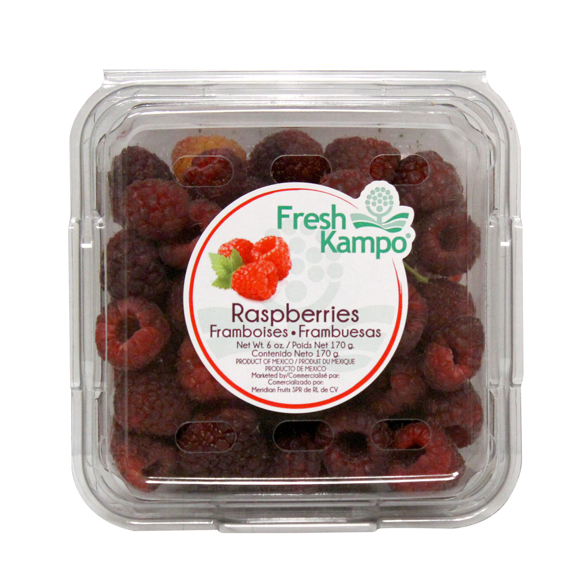Frambuesas S/marca 6.0 Oz
