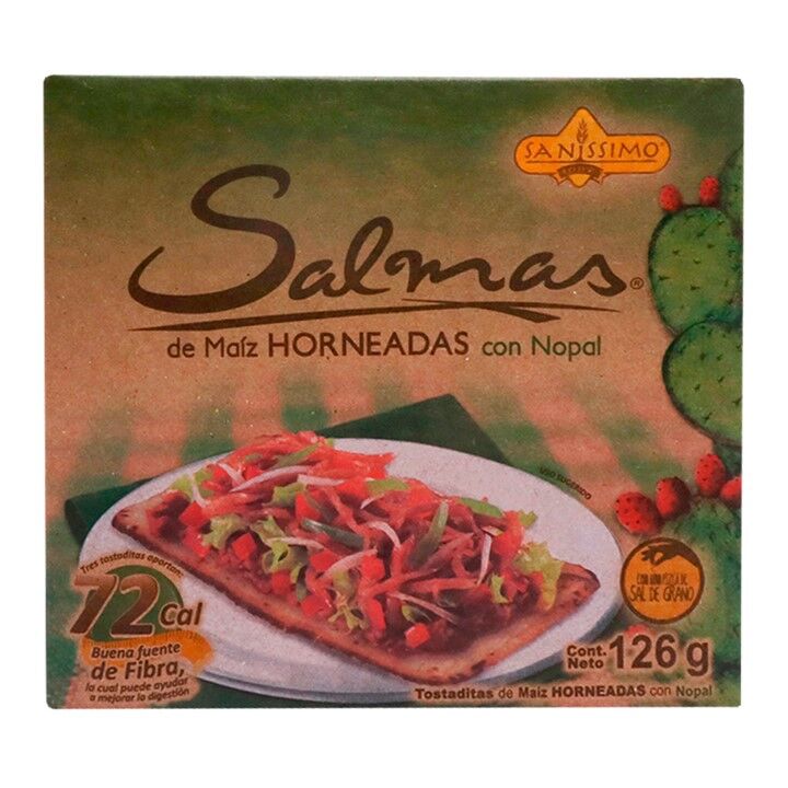 Galletas Salmas Nopal Sanissimo 126.0 Gr
