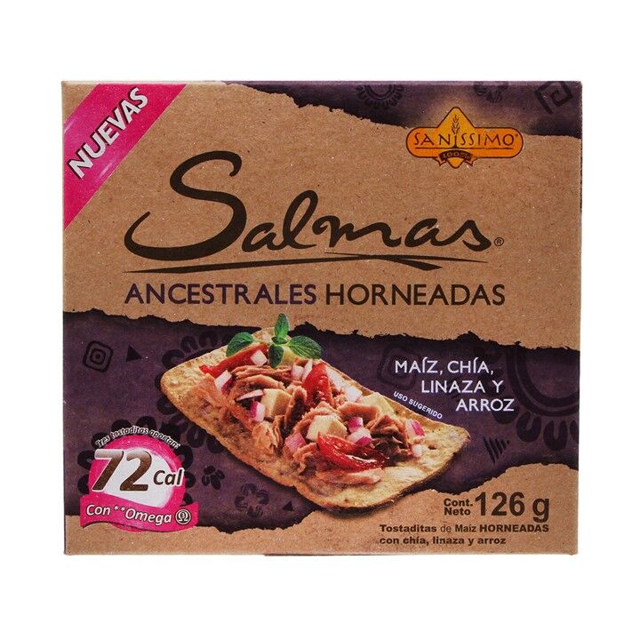 Galletas Salmas Ancestral Sanissimo 126.0 Gr