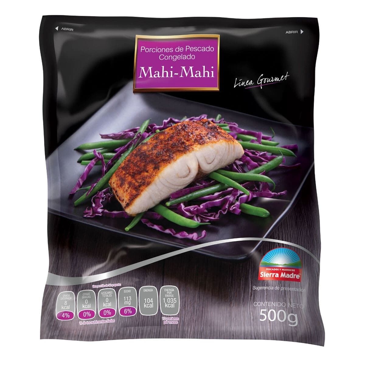 Pescado Mahi Mahi Sierra Madre 500.0 Gr