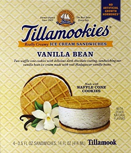 Sandwich Vainilla Bean Tillamook 4.0 Pza