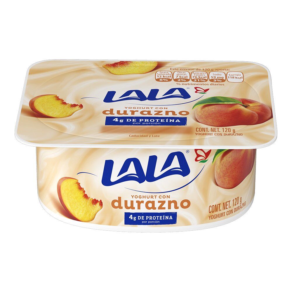Yoghurt Durazno Lala 120.0 Gr