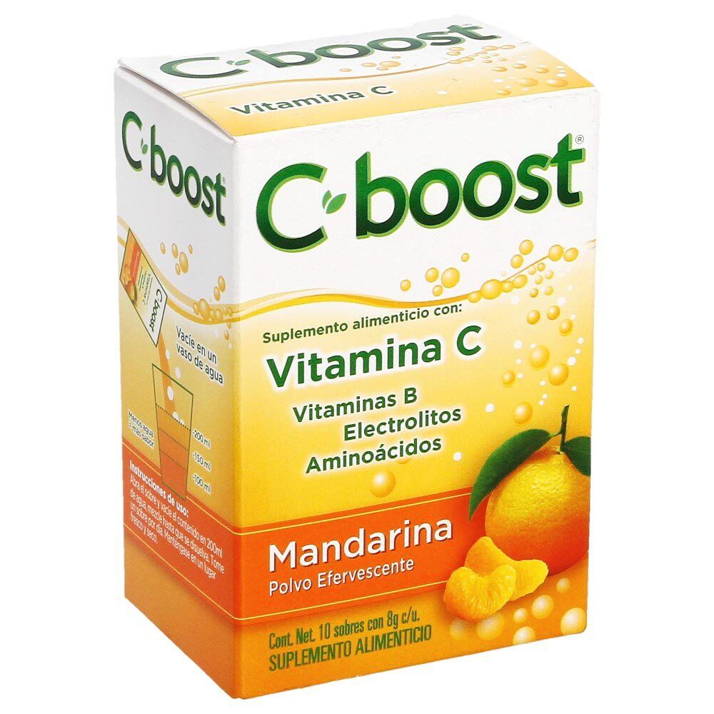 Efervescente Vit C Mandarina C Boost 10.0 Sob