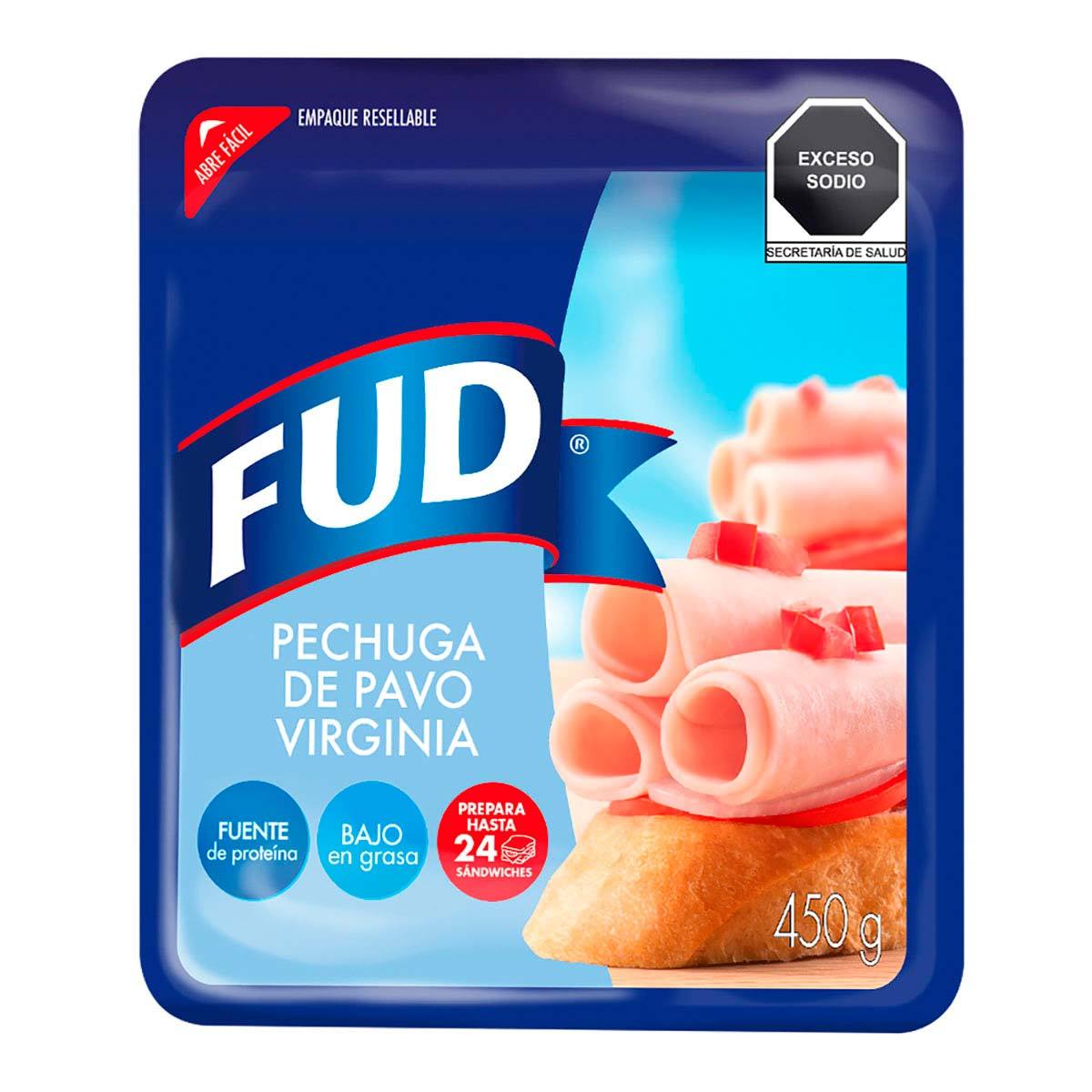 Pechuga Pavo Fud 450.0 Gr