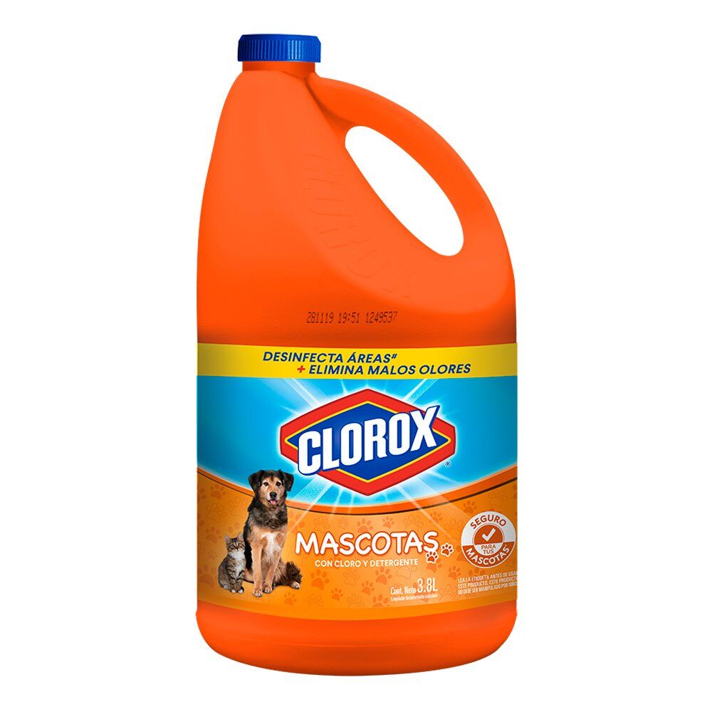 Limpiador Mascotas Clorox 3.8 Lt