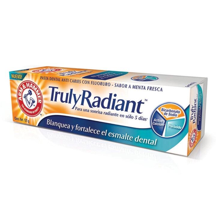 Crema Dental Truly Radiant Limpieza Prof Arm & Hammer 121