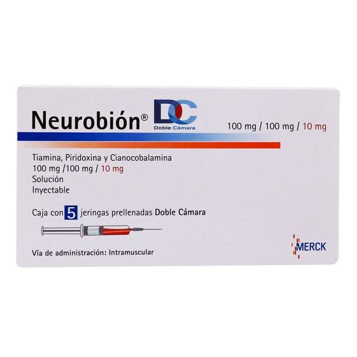 Tiamina, Piridoxina Neurobion 5.0 Jeringa