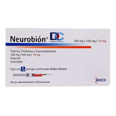 Tiamina, Piridoxina Neurobion 5 Jeringa