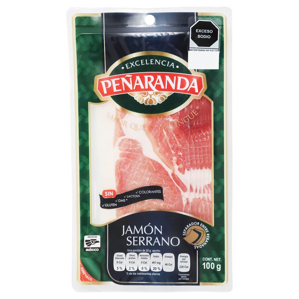 Jamon Serrano Peñaranda 100.0 Gr