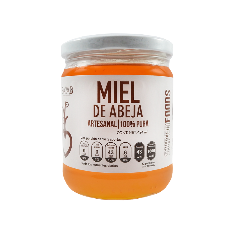 Miel De Abeja Artesanal Sayab 424.0 Ml