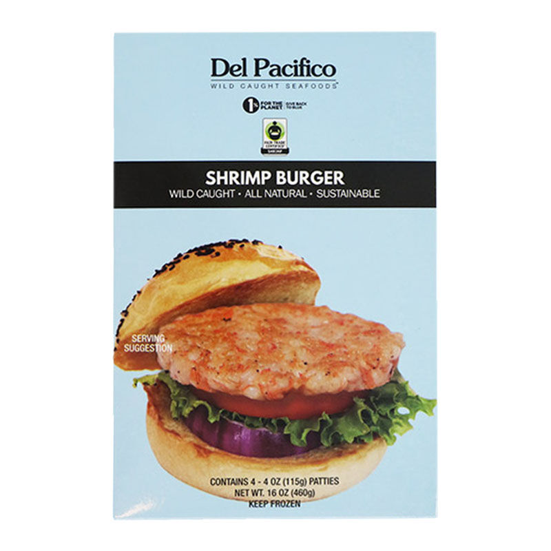 Hamburguesa Camaron Del Pacifico 454.0 Gr