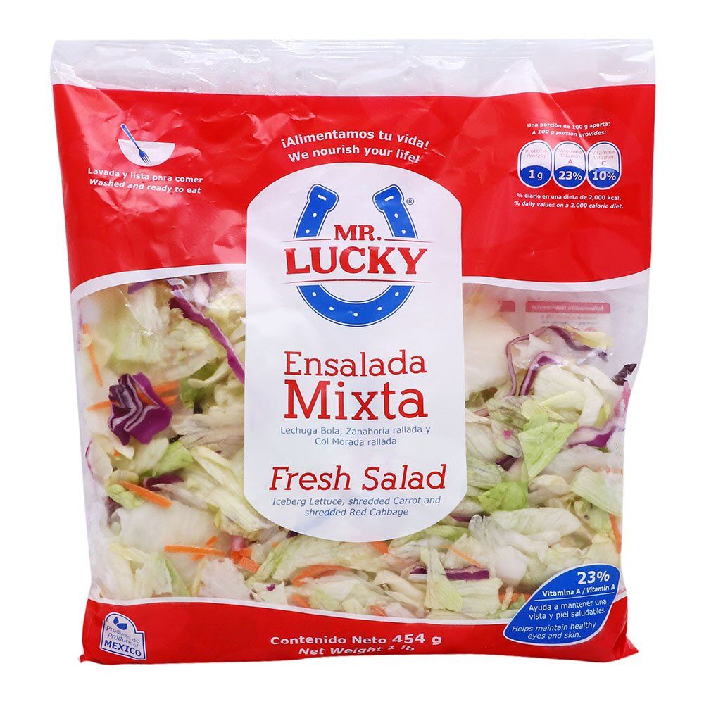 Ensalada Mixta Mr Lucky 454.0 Gr