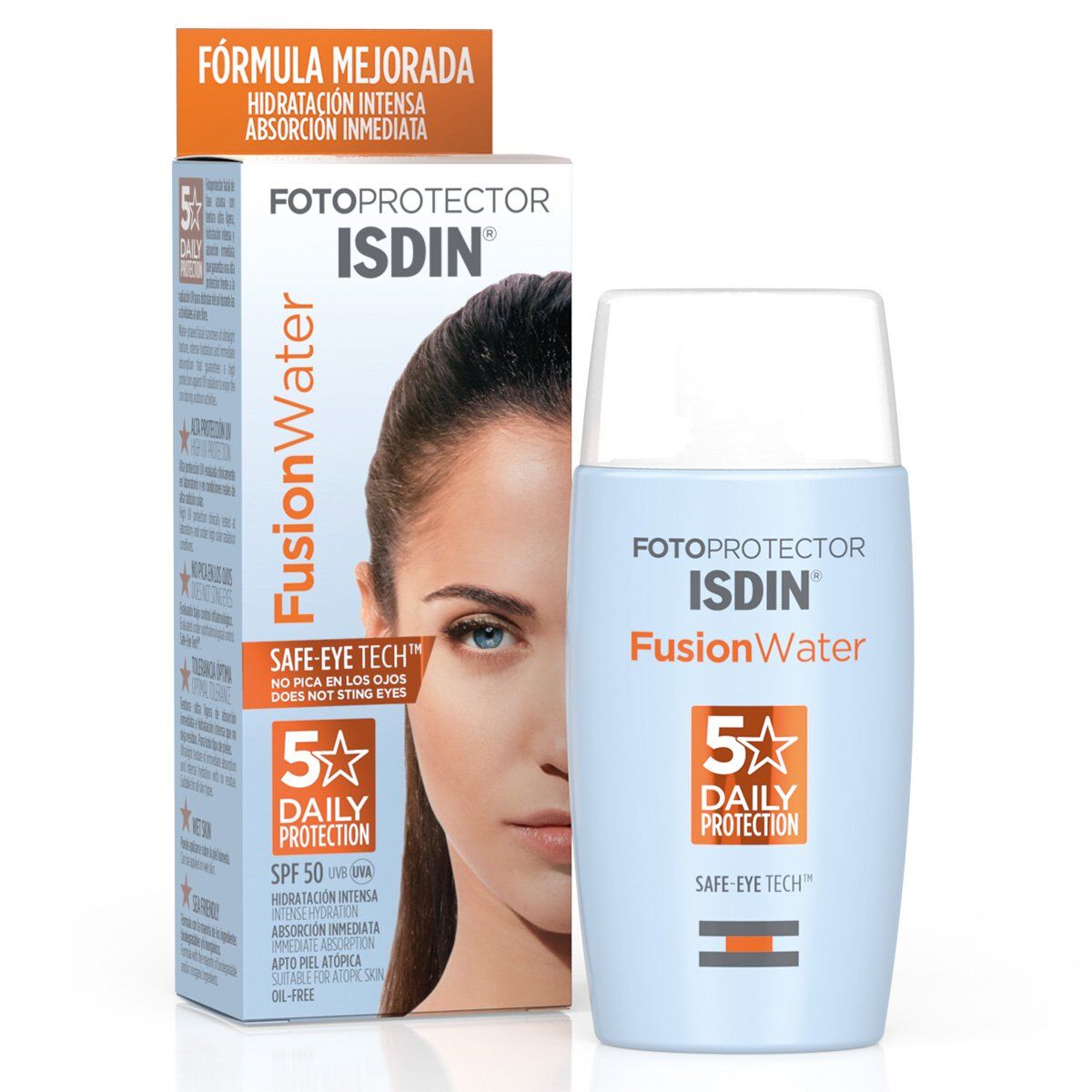 Fotoprotector Fusion Water Fps 50 Isdin 50.0 Ml