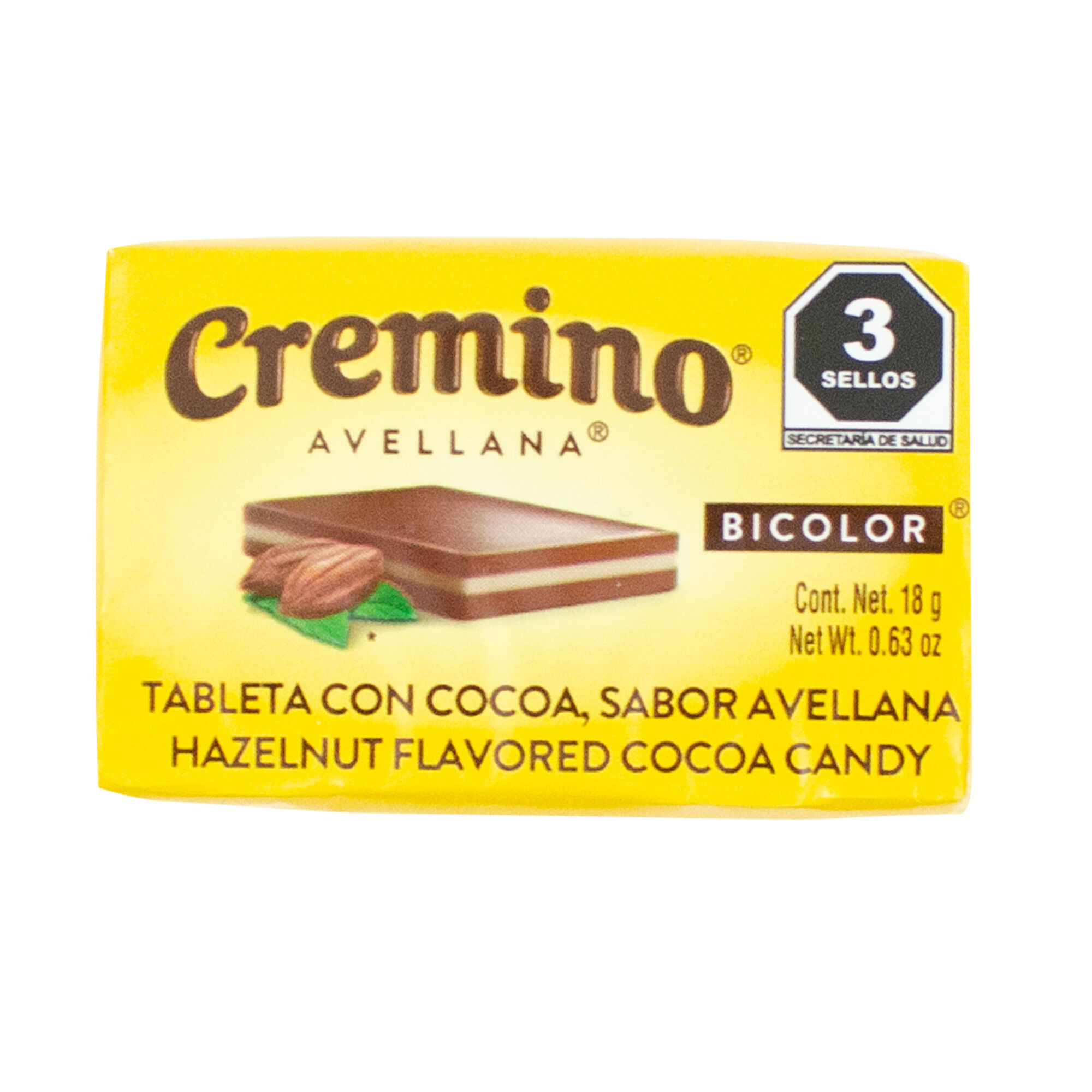 Chocolate Cremino Bicolor Blister Cremino 18.0 Gr