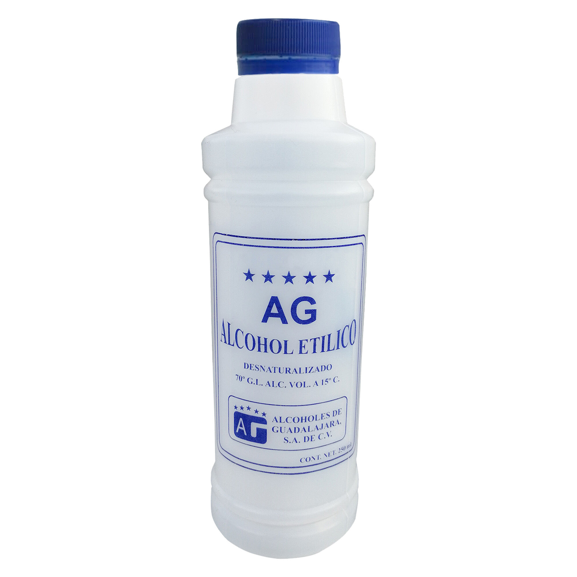 Alcohol Etilico 70° Desnaturalizado Ag 250.0 Ml