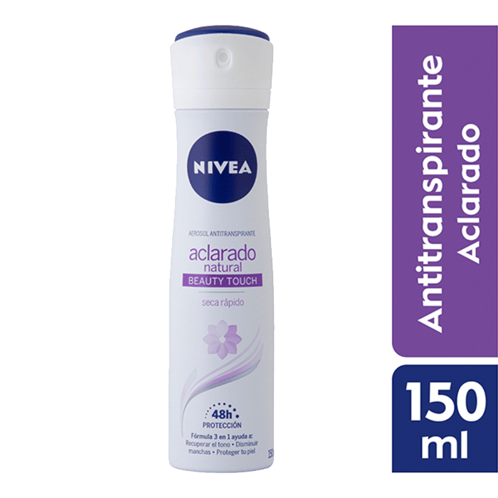 Deo Aerosol Aclarado Beauty Touch Nivea 150.0 Ml