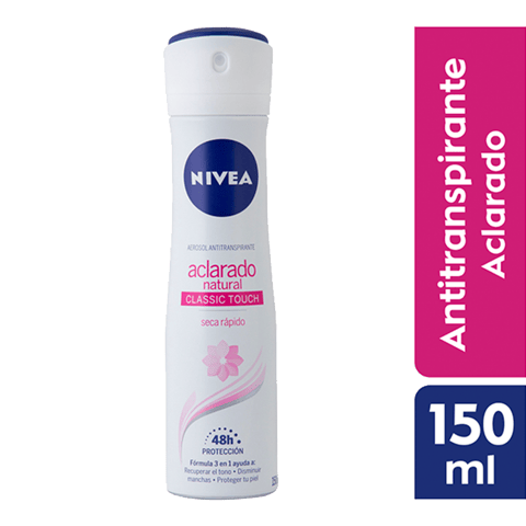 Deo Aerosol Aclarado Nat Classic Touch Nivea 150 Ml