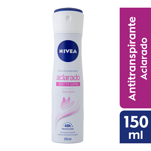 Deo Aerosol Aclarado Efect Satin Nivea 150 Ml