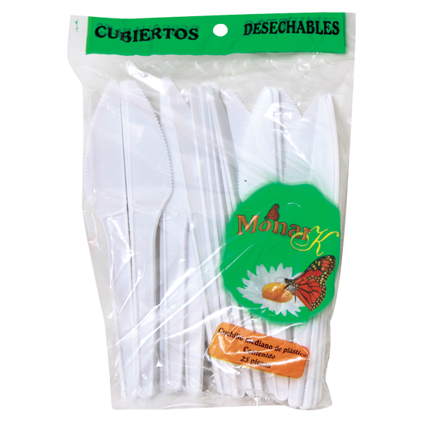 Cuchillo Plastico Med Monark 25.0 Pza