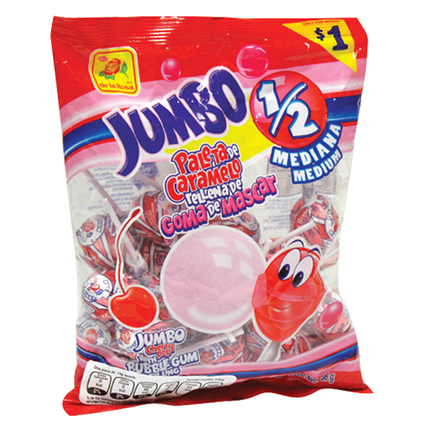 Paleta Jumbo Cereza De La Rosa 24.0 Pza