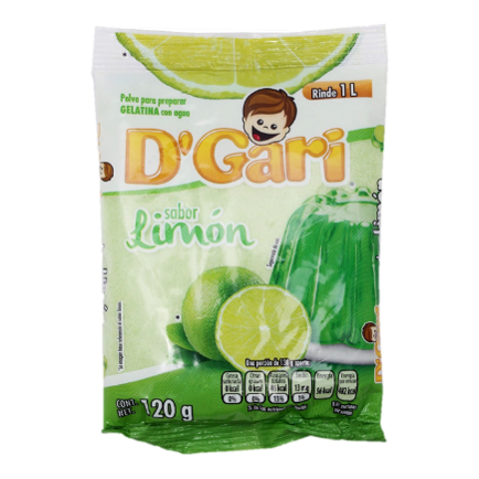 Gelatina Limon Dgari 120.0 Gr
