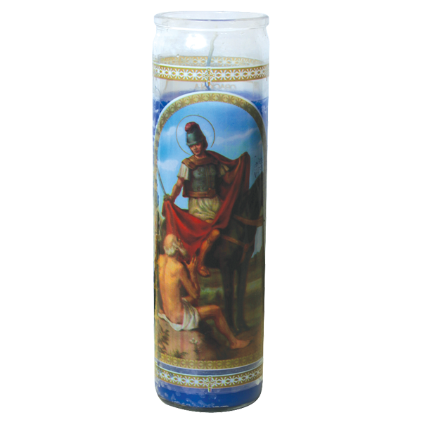 Veladora Cirio Liso Blanco Soberano Luz Eterna 1.0 Pza