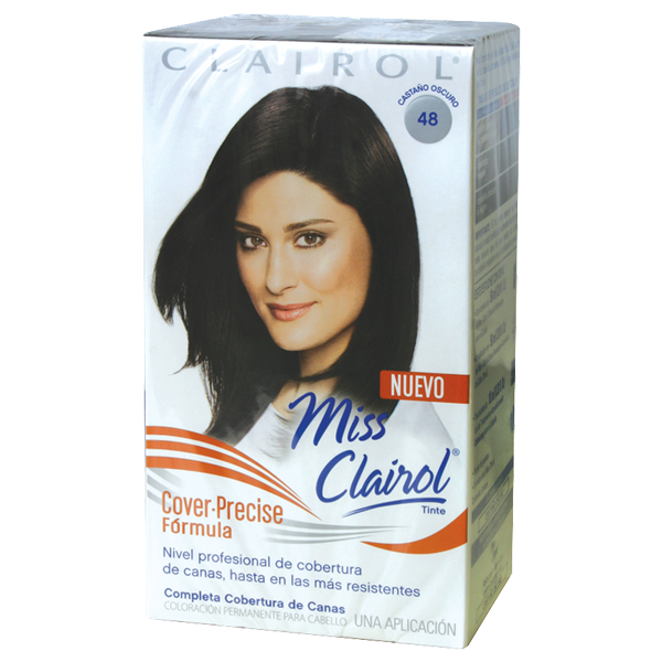 Tinte Cabello Castaño Oscuro #48 Miss Clairol 1.0 Pza