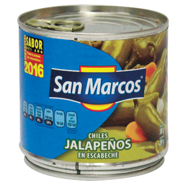 Chile Jalapeno Escabeche San Marcos 380.0 Gr