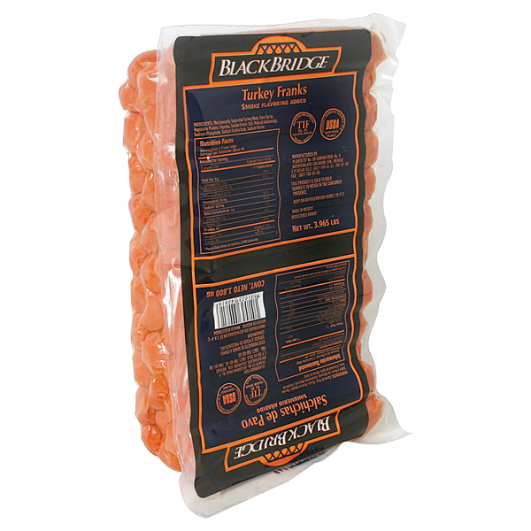 Salchicha De Pavo Black Bridge 1.0 Kg
