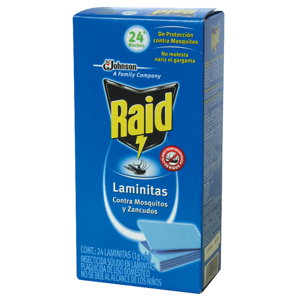 Insecticida Elect. Laminitas Rep Raid 16.0 Pza