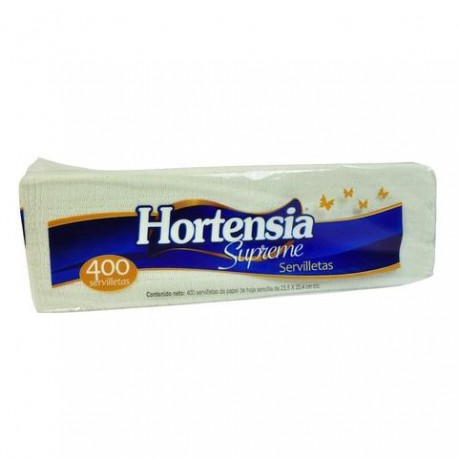 Servilletas Supreme Hortensia 400.0 Pza