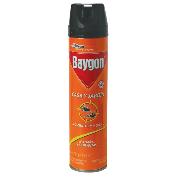 Insecticida Casa Y Jardin Baygon 400 Ml