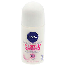 Deo Roll On Aclarado Efect Satin Nivea 50.0 Ml
