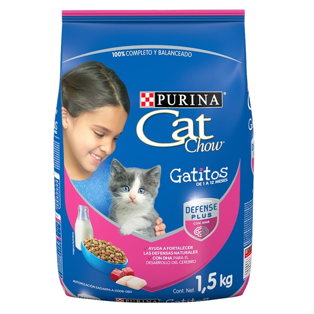 Cat Chow Gatitos Purina 1.5 Kg
