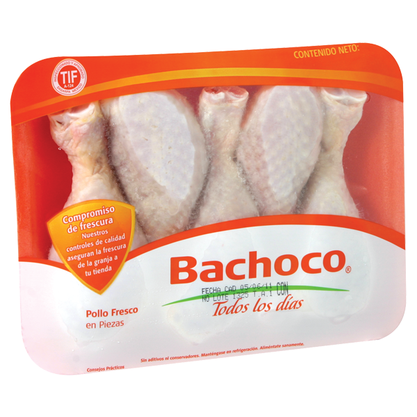 Pierna Corta De Pollo Bachoco 1.0 Kg
