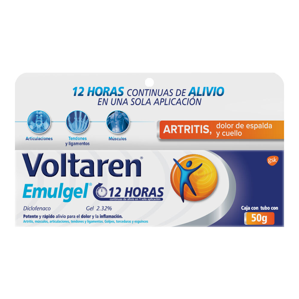 12 Hrs Emulgel Voltaren 50.0 Gr