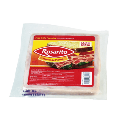 Jamón De Pierna Fino Rosarito 200 G