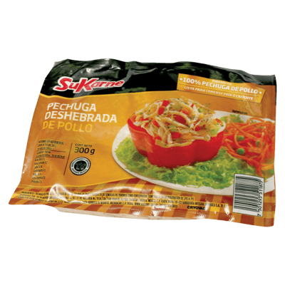 Pechuga De Pollo Deshebrada Sukarne 300 G