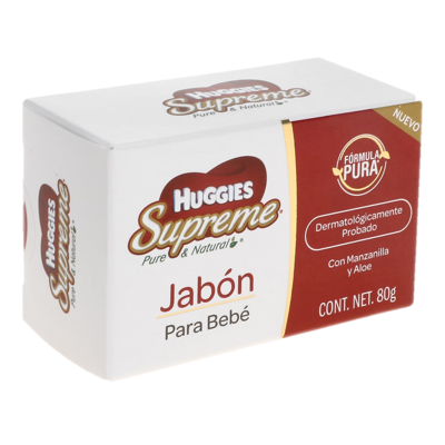 Jabon Para Bebe Huggies Supreme 80.0 Gr