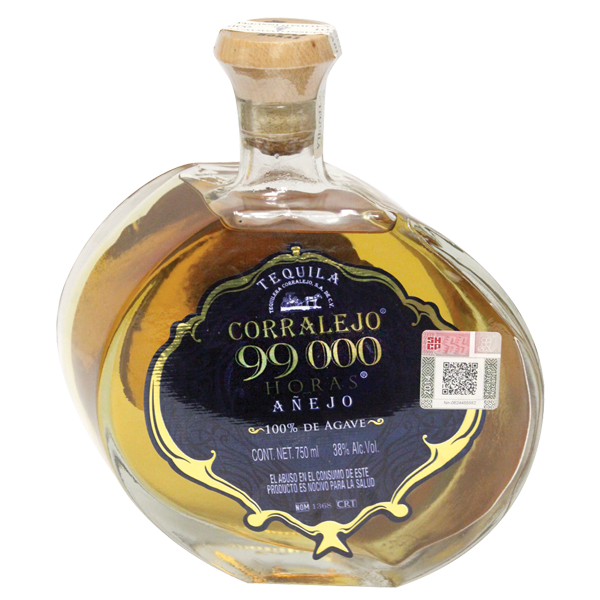 Tequila Añejo 99000 Horas Corralejo 750.