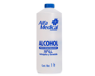 Alcohol Etilico 70 Gl Alfa Medical 1 0 Lt