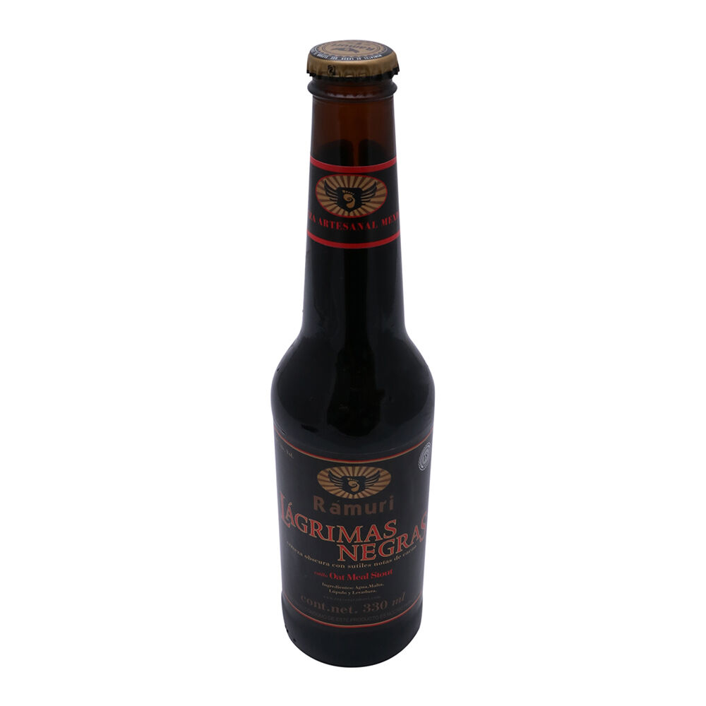 Cerveza Botell Agrimas Negras Ramuri 355