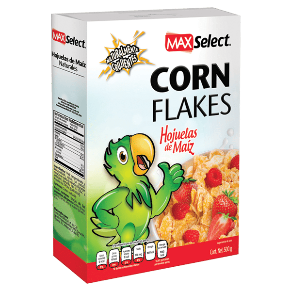 Cereal Hojuelas Natural Max Select 500gr