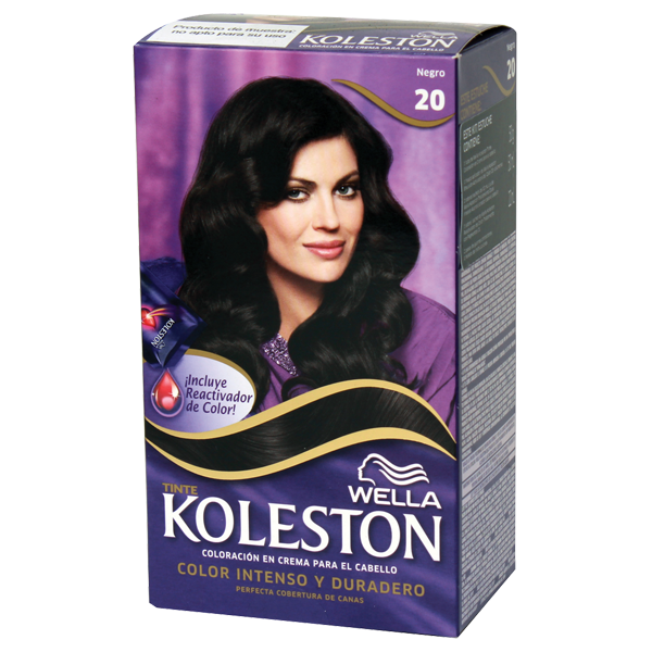 Tinte Cabello Negro #20 Koleston 1.0 Pza