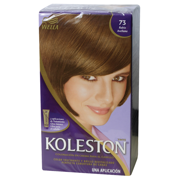 Tinte Cabello Rubio Avellana #73 Koleston 1.0 Pza
