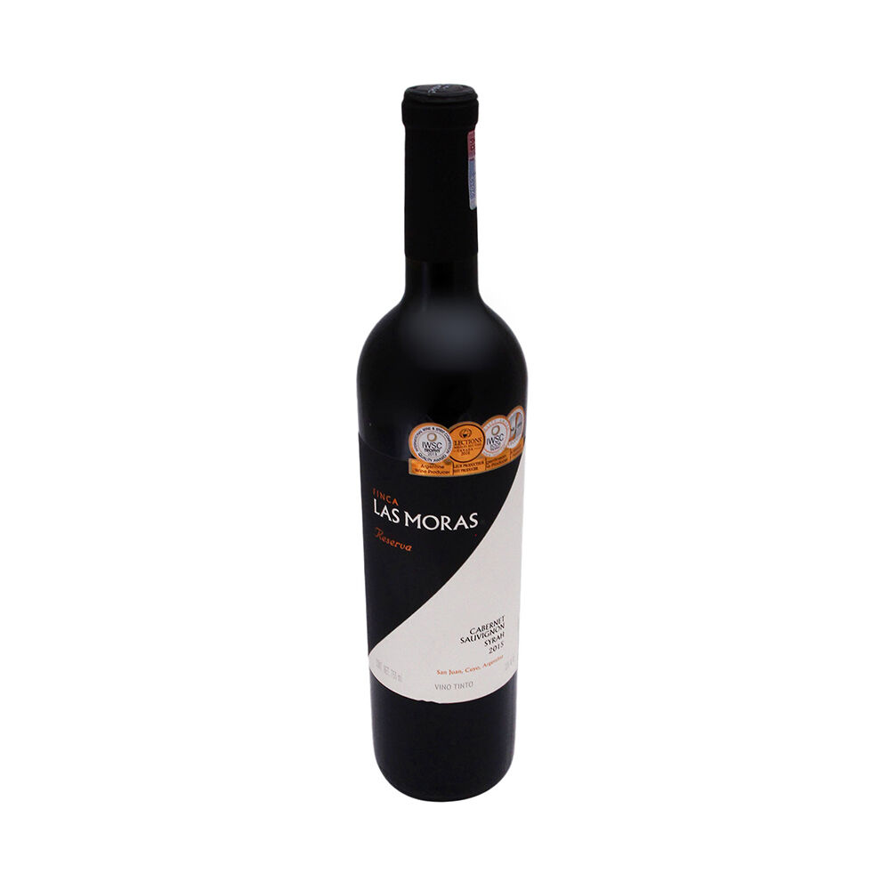 Vino Tinto Cabernet Shiraz Las Moras