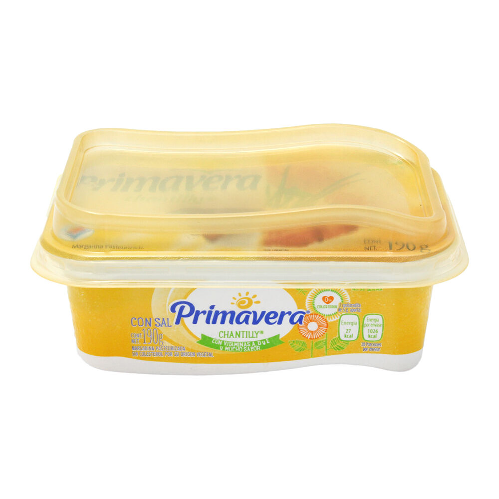 Margarina Chantilly Con Sal Primavera 190.0 Gr