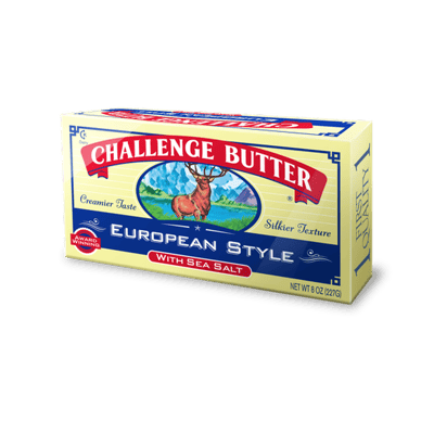 Mantequilla Estilo Europeo Con Sal Challenge 220 G