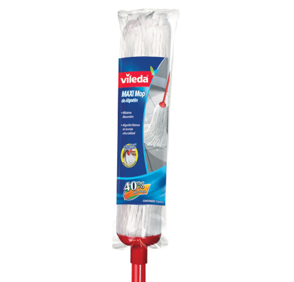 Trapeador Maxi Mopa De Algodon Vileda 1.0 Pza