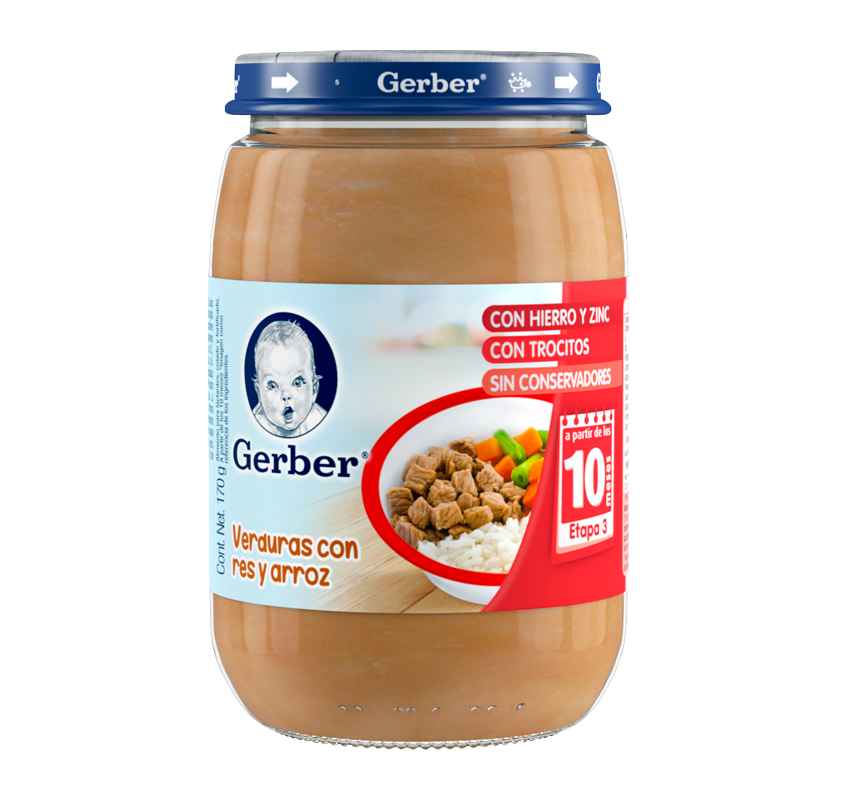Papilla Res&arroz Eta 3 Gerber 170.0 Gr